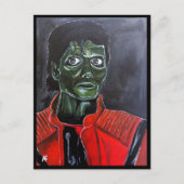 Das Zombie-Gemälde von Alfred Fox Postkarte (Vorderseite)