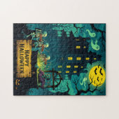 Das Zombie-Wunschbrunnen-Haus: Puzzle (Horizontal)