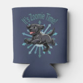 Das Zoomie Time Black Lab Dosenkühler (Rückseite)