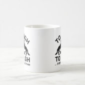 Das zu neigen oder nicht zu neigen ist Reittier Kaffeetasse (Mittel)