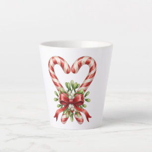 Das Zuckerstangenherz Milchtasse