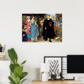 Das Zufallstreffen um 1907 von Kate Elizabeth Bunc Poster (Heimbüro)