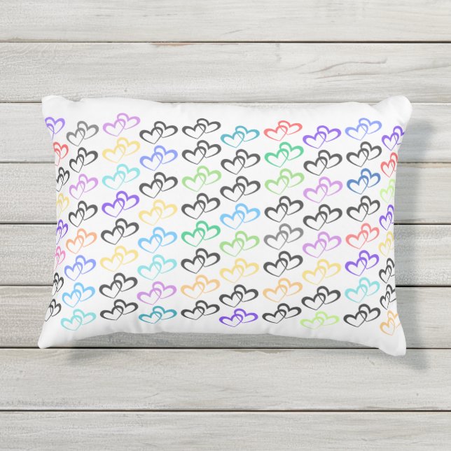 Das Zuhause-Kissen Kissen Für Draußen (Rückseite)