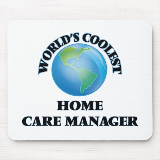 Das Zuhause-Sorgfalt-Manager der Welt coolster Mousepad (Vorne)