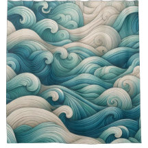 Das Zuhause Studio Ocean Wave Swirl
