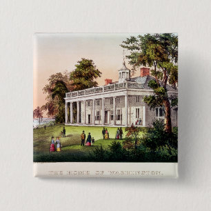 Das Zuhause von George Washington Button
