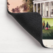 Das Zuhause von George Washington Mousepad (Ecke)