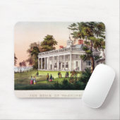 Das Zuhause von George Washington Mousepad (Mit Mouse)