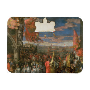 Das Zurückbringen Doge-Andrea-Contarini siegreich Magnet