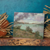 Das Zusammenspiel von Seine und Marne in Ivry Fotoplatte (Seite)