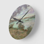 Das Zusammenströmen der Seines und des Marnes bei Runde Wanduhr (Winkel)