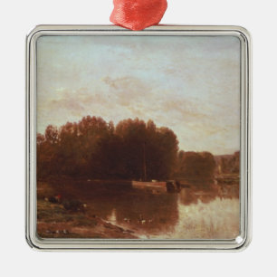 Das Zusammenströmen Ornament Aus Metall