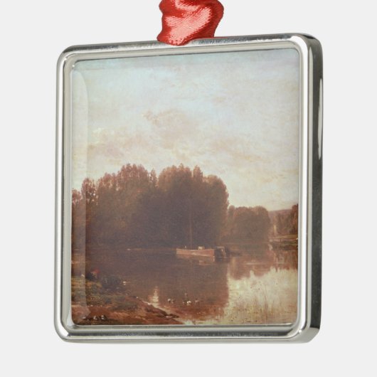 Das Zusammenströmen Ornament Aus Metall (Links)