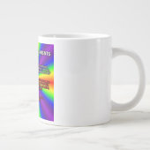 Das Zwei Gebote Jesu Tasse (Rechts)
