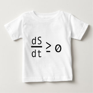 Das zweite Gesetz von Thermodynamik Baby T-shirt