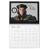 Das zweite Kommen von Richard III Kalender (Feb 2026)