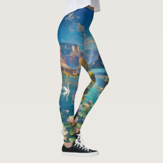 Das zweite Leben des Flusses - Eine surreale Lands Leggings
