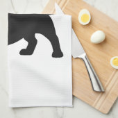 Daschund Copy Copy Copy Copy Copy Copy Geschirrtuch (Viertel Falte)