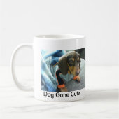 Daschund Kaffee-Tasse Kaffeetasse (Links)
