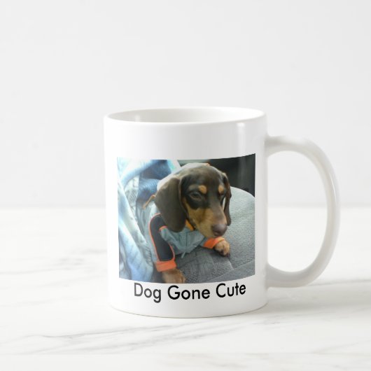 Daschund Kaffee-Tasse Kaffeetasse (Rechts)