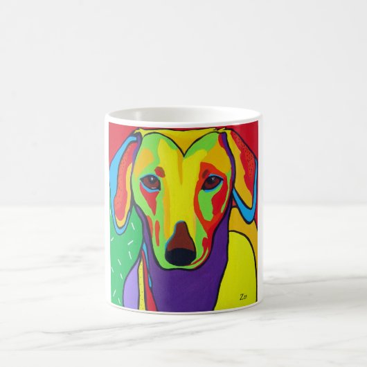 Daschund Kaffeetasse (Mittel)