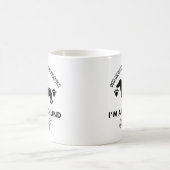 Daschund Vater-Hundevati Kaffeetasse (Mittel)