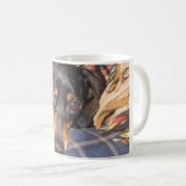 Daschund Weener Hundegesicht Kaffeetasse (VorderseiteRechts)