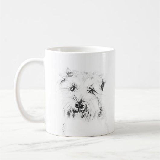 Dash der Hund Kaffeetasse (Links)