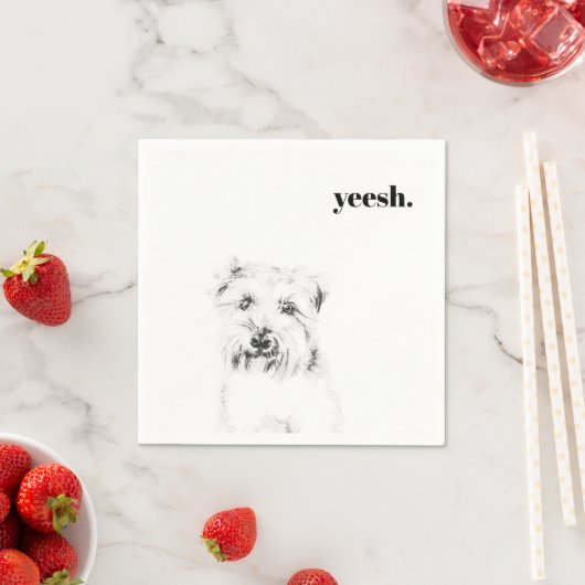 Dash der Hund Servietten (Beispiel)