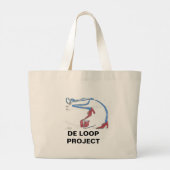 Dash Di Road Tote Bag Jumbo Stoffbeutel (Rückseite)