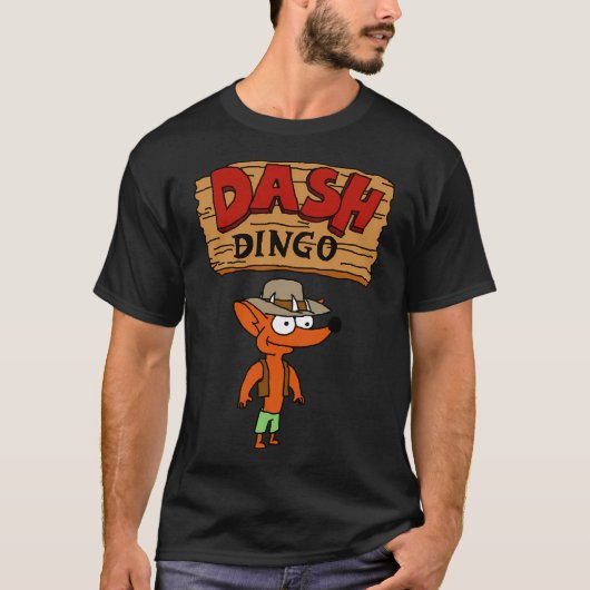 Dash Dingo T-Shirt (Vorderseite)