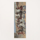 Dash für Holz von Frederic Remington Yogamatte (Vorderseite)
