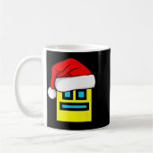 Dash Geometry Repeat Christmas Santa Hat Game Vide Kaffeetasse (Links)