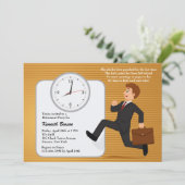 Dash-Party Einladung am Wochenende (Stehend Vorderseite)