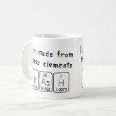 Dash Periodenname Tasse (Vorderseite Links)