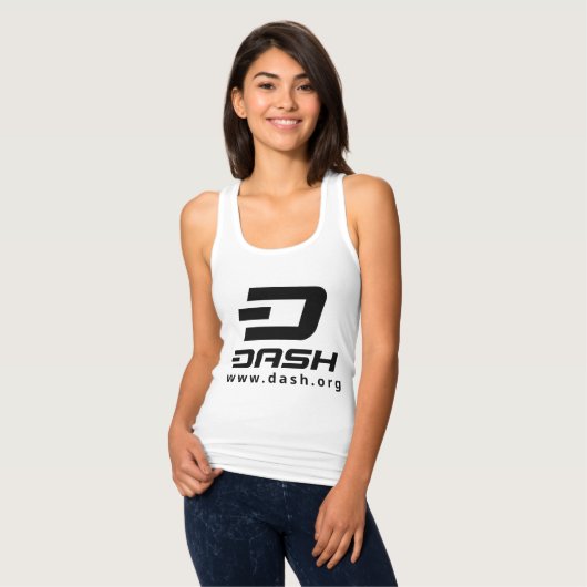 DASH Racerback Tank Top (Vorderseite Vollansicht)