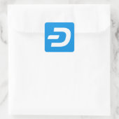 DASH-Sticker D1a Quadratischer Aufkleber (Tasche)