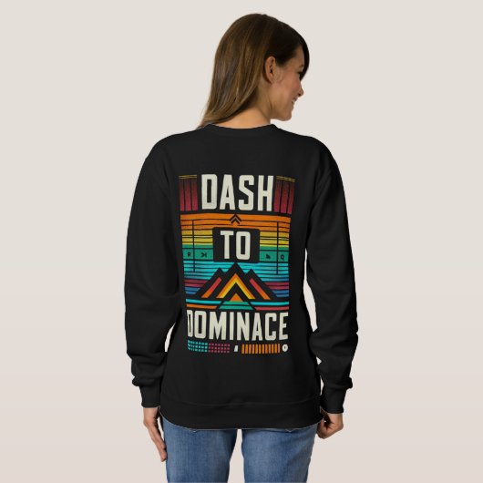 Dash to Dominance Sweatshirt (Schwarz voll)