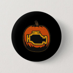Dashboard Car Karo Motor Funny Pumpween Halloween Button
