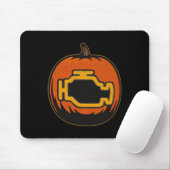 Dashboard Car Karo Motor Funny Pumpween Halloween Mousepad (Mit Mouse)