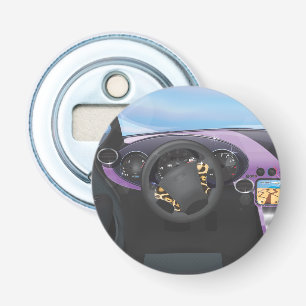 Dashboard für Sportwagen Flaschenöffner