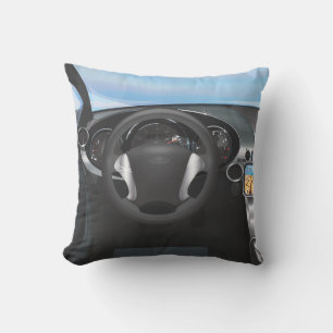 Dashboard für Sportwagen Kissen