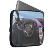 Dashboard für Sportwagen Laptopschutzhülle (Vorne Rechts)