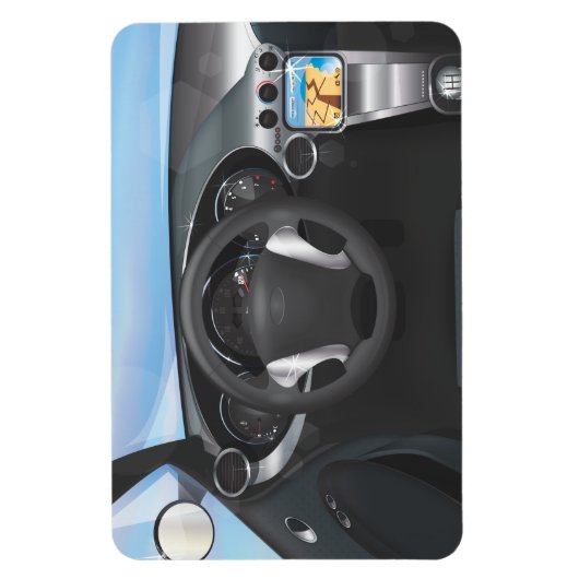 Dashboard für Sportwagen Magnet (Vertikal)