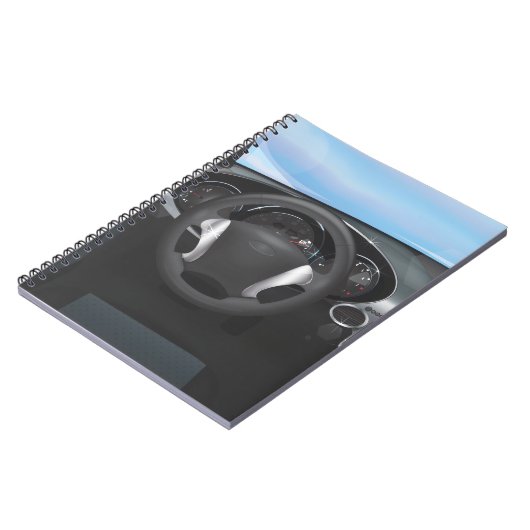 Dashboard für Sportwagen Notizblock (Linke Seite)