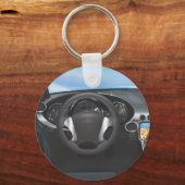 Dashboard für Sportwagen Schlüsselanhänger (Vorderseite)