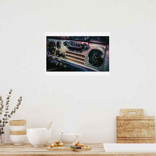 Dashboard Poster Print (Küche)