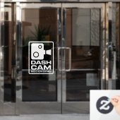 Dashcam-Auto-Kameraaufzeichnung Fensteraufkleber (Büro Tür)