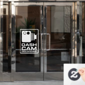 Dashcam In Car Camera Recording Fensteraufkleber (Büro Tür)