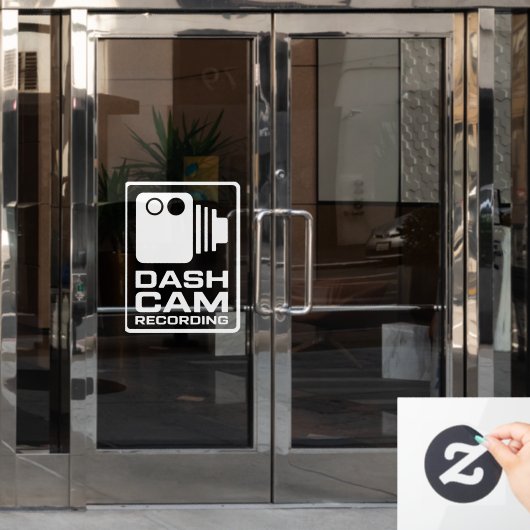 Dashcam In Car Camera Recording Fensteraufkleber (Büro Tür)